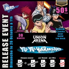 Union Arena Yu Yu Hakusho Ghost Files - Release Event - Dimanche le 26 Octobre à 11h